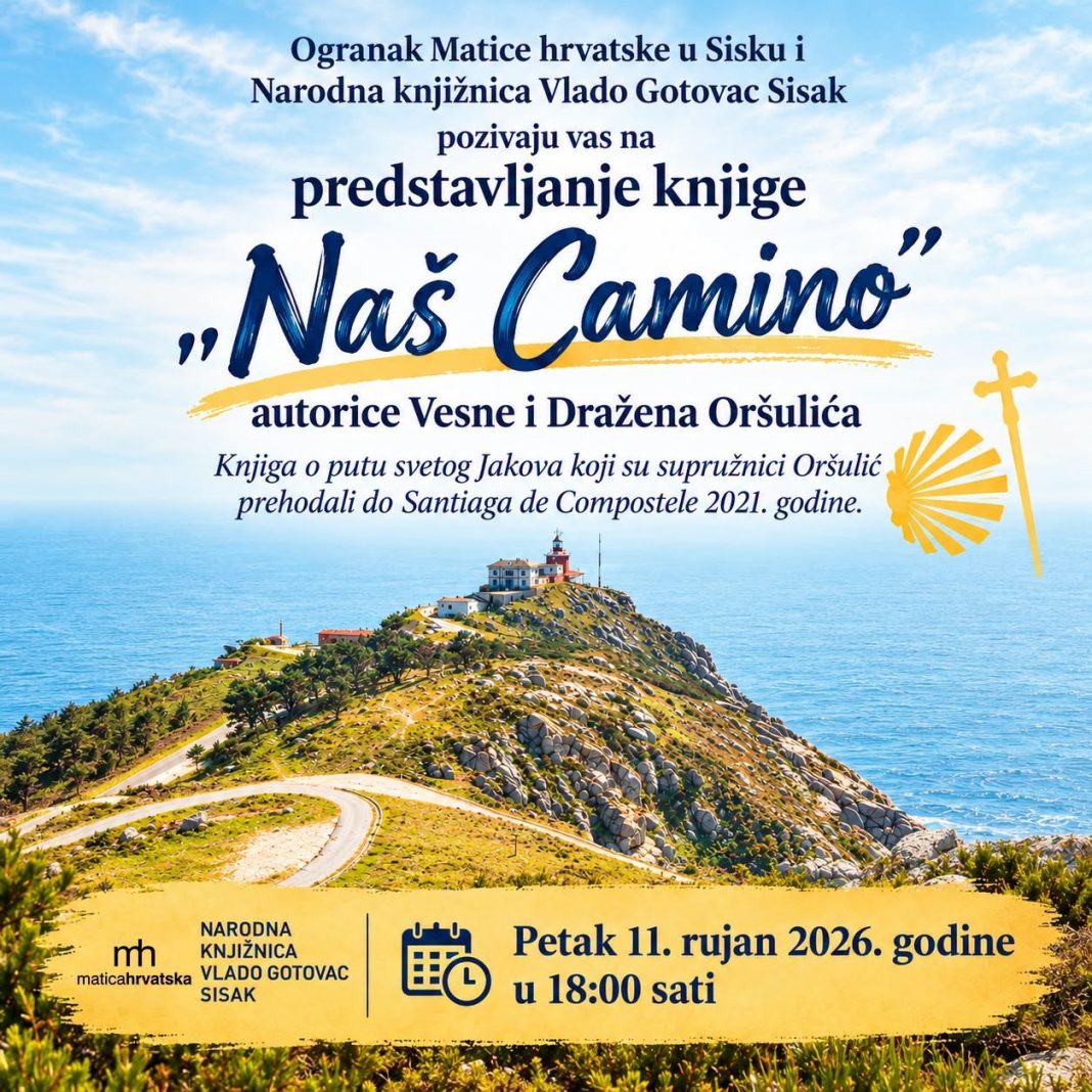Predstavljanje knjige „Naš Camino” Predstavljanje knjige „Naš Camino”