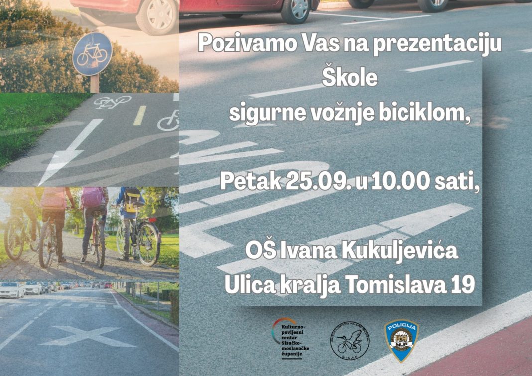 Prezentacija Škole sigurne vožnje biciklom Prezentacija Škole sigurne vožnje biciklom
