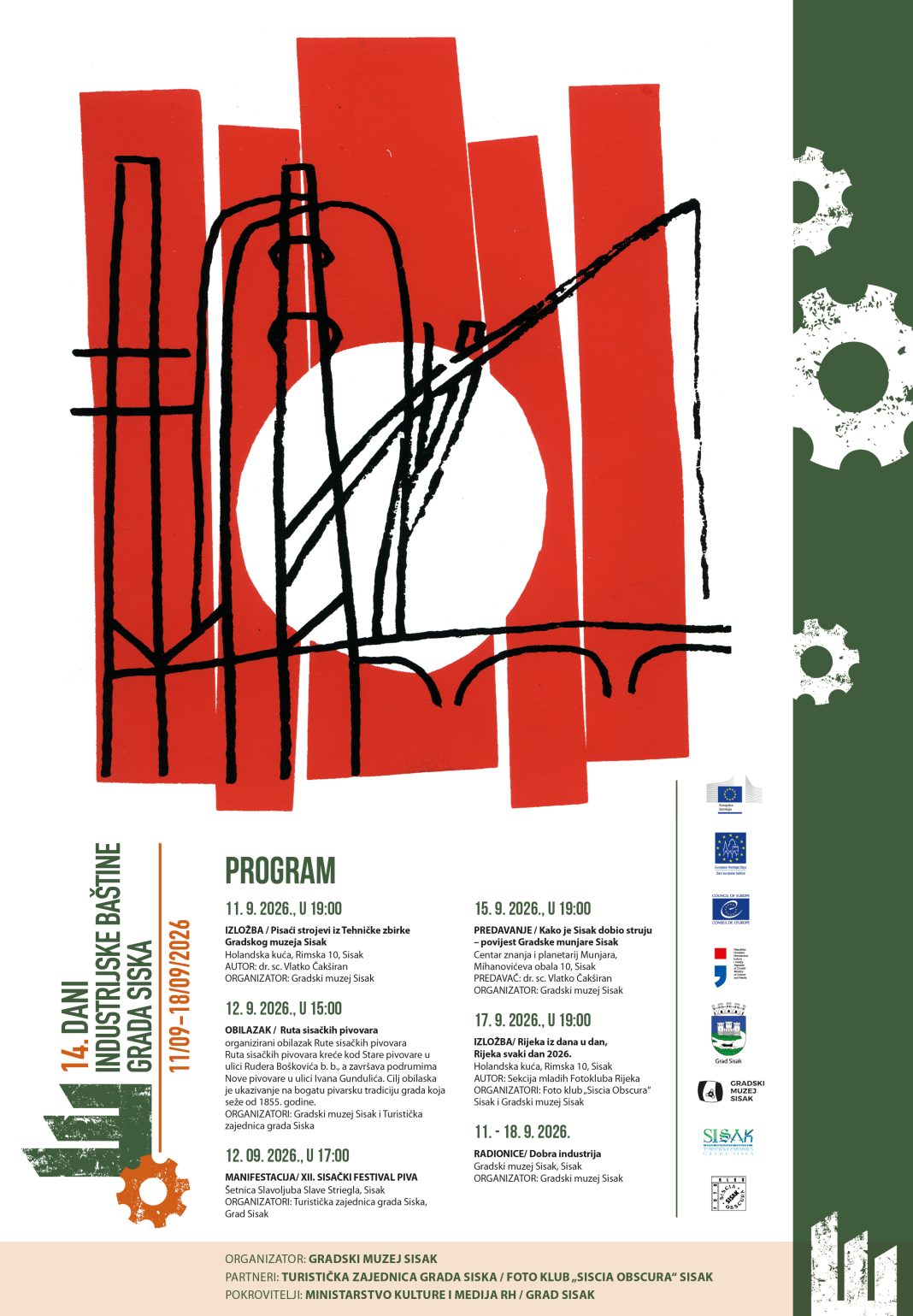 14. Dani industrijske baštine Siska donose Festival piva i Psihomodo pop 14. Dani industrijske baštine Siska donose Festival piva i Psihomodo pop