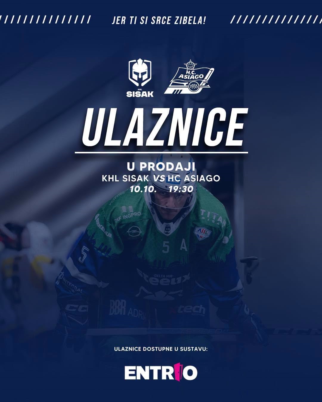U subotu u Ledenoj dvorani Ladies night i utakmica protiv HC Asiaga