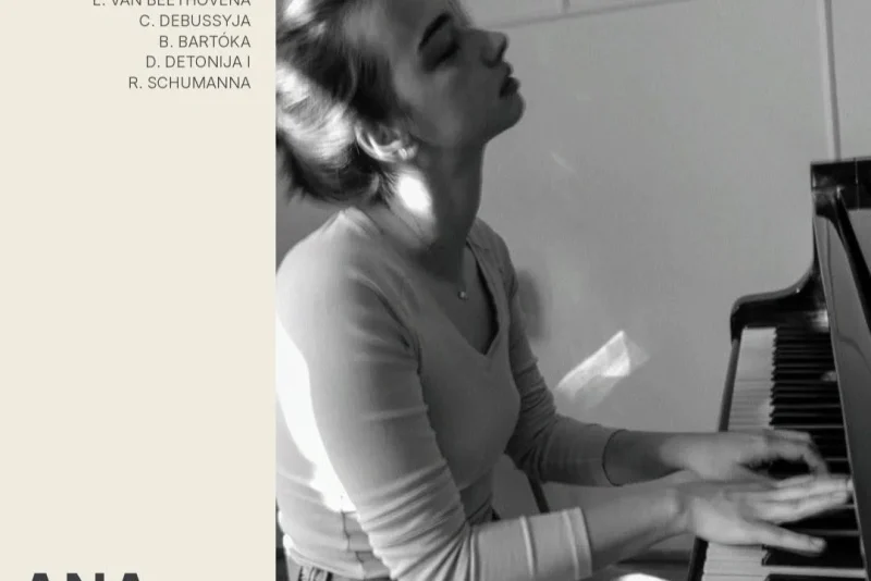 Koncert pijanistice Ane Tomšić