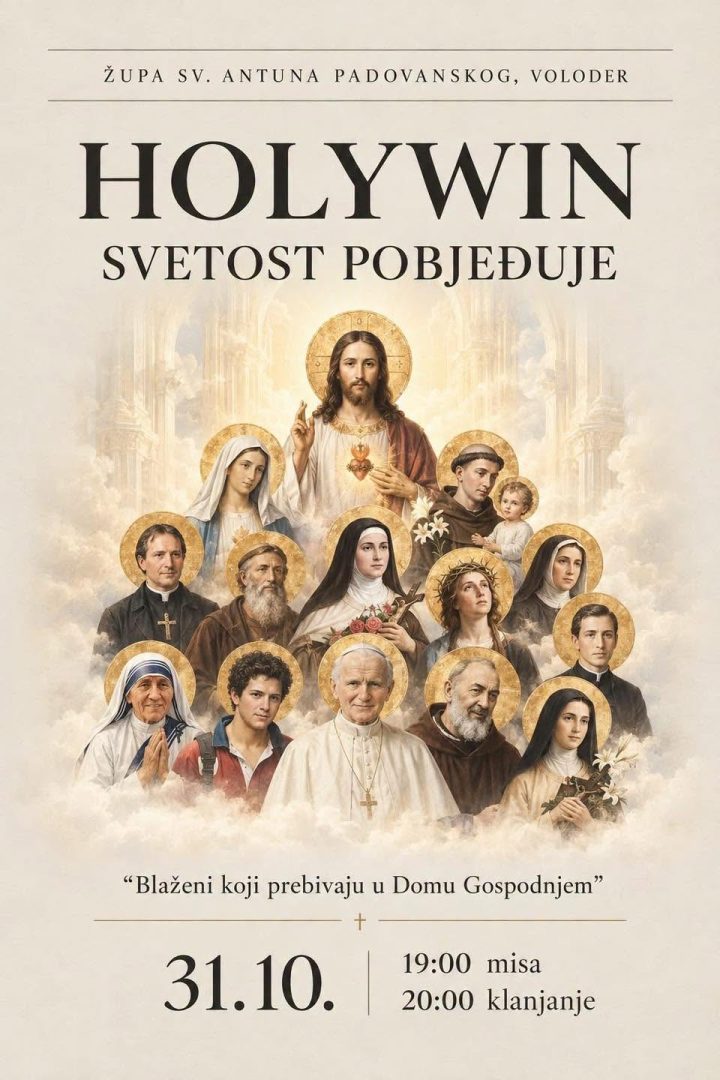 Plakat: Holywin u Voloderu