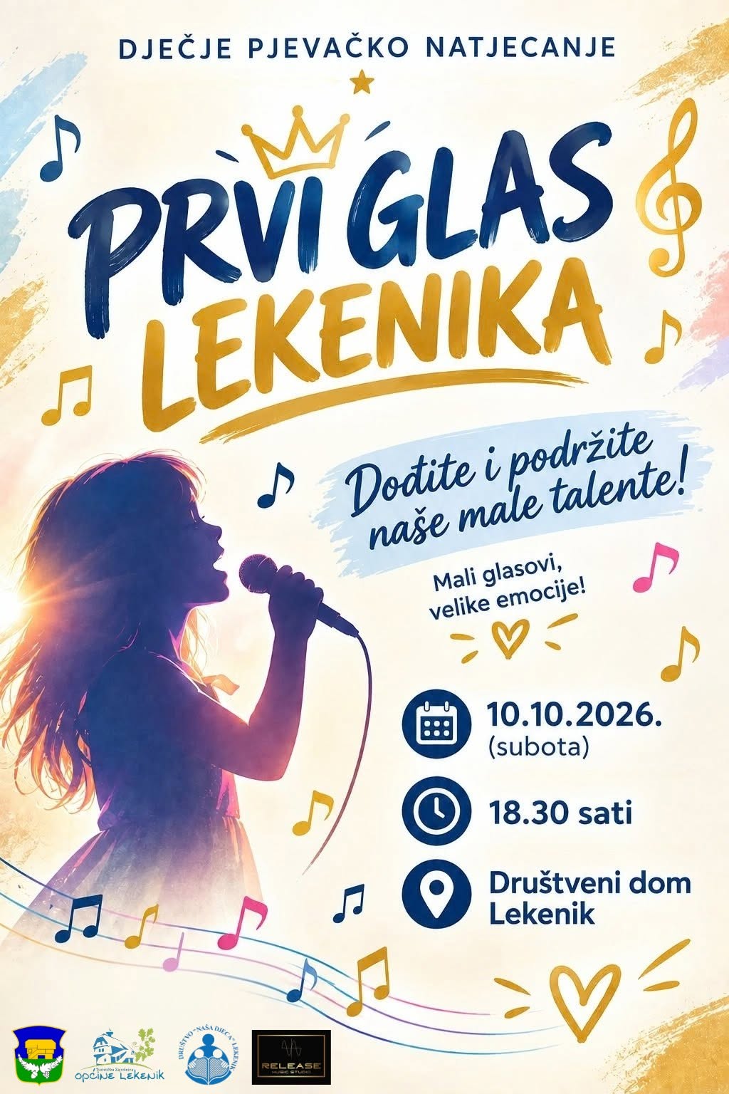Dječji prvi glas Lekenika bira se ove subote Dječji prvi glas Lekenika bira se ove subote